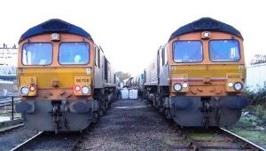 Cab Ride GBRF73: Sandite Train 4 - Whittlesford Loop, Cambridge, Royston, Cambridge, Broxbourne (127-mins)